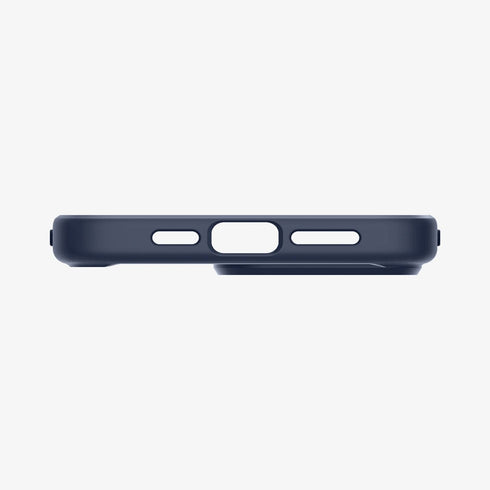 ACS07209 - iPhone 15 Series Ultra Hybrid Case in Natural Titanium showing the back